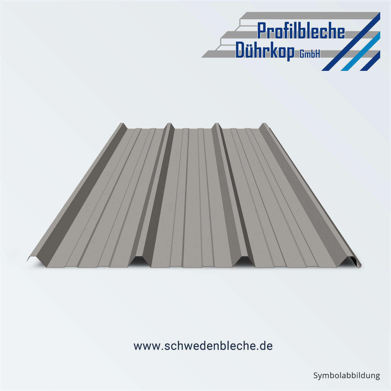 TRAPEZBLECH PROFIL 38/333 GRAUALUMINIUM 6,00M