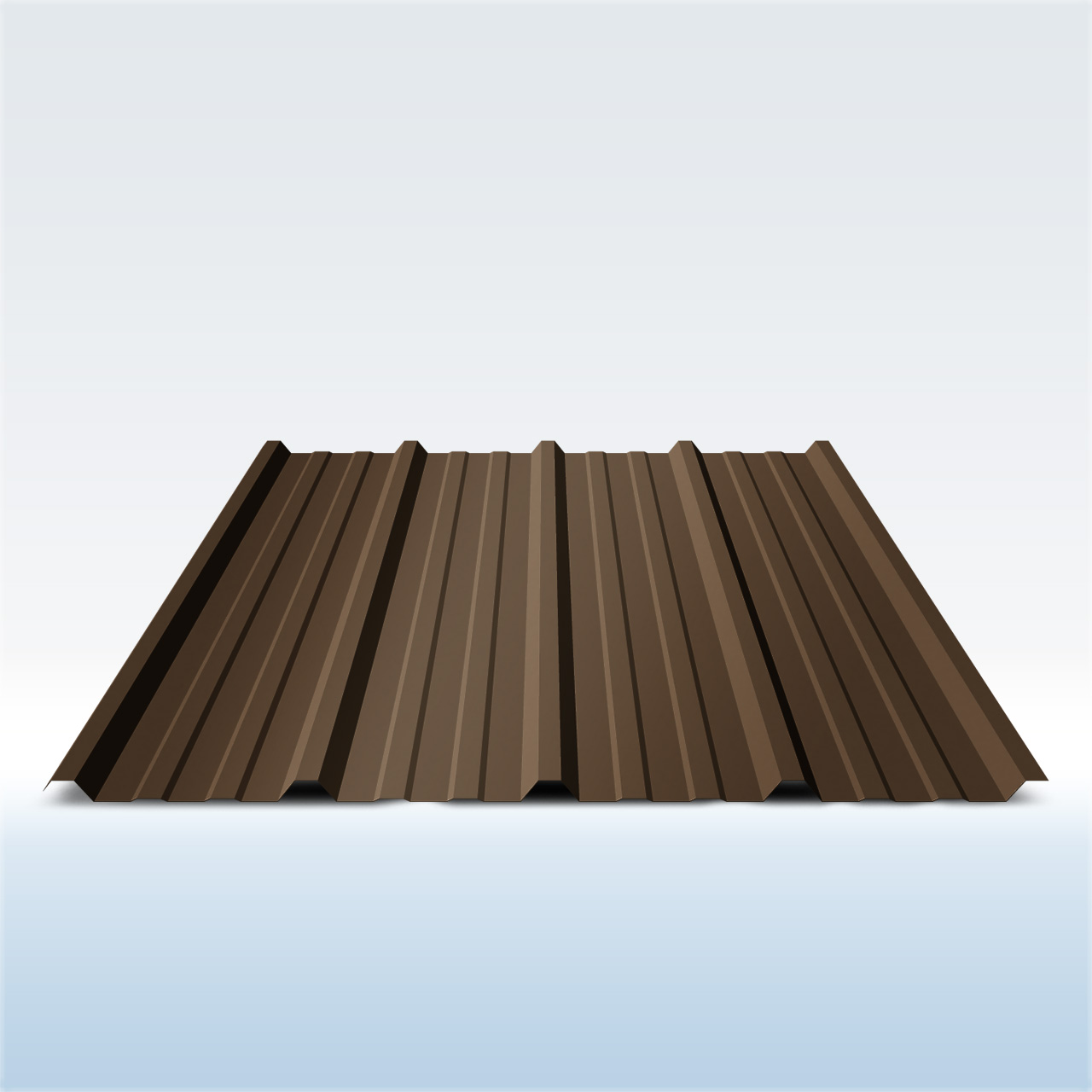 TRAPEZBLECH PROFIL 25/267 0,63MM SEPHIABRAUN 3,10M