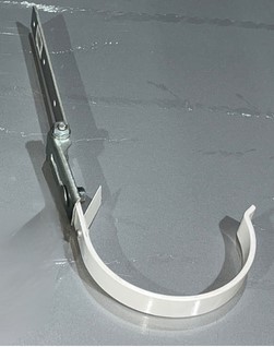 RINNENEISEN, WEISS, 125 MM