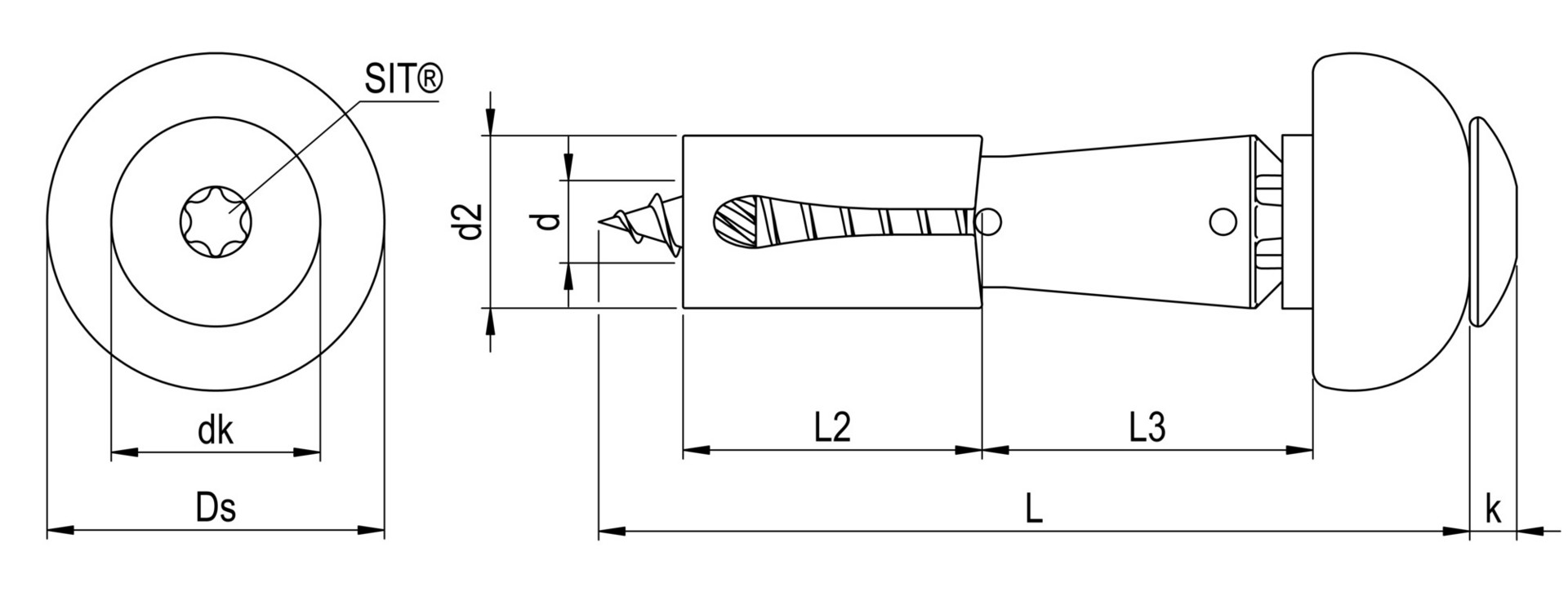 DSH-2-A ABSTANDSSET