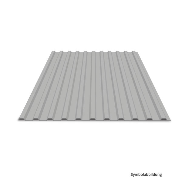 TRAPEZBLECH PROFIL 20/100 GRAUALUMINIUM 4,50M