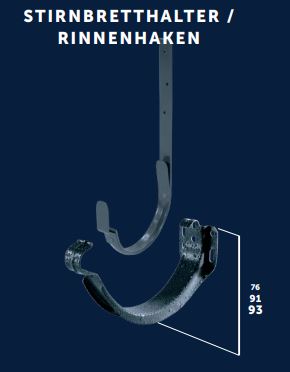 RINNENHALTER 210mm