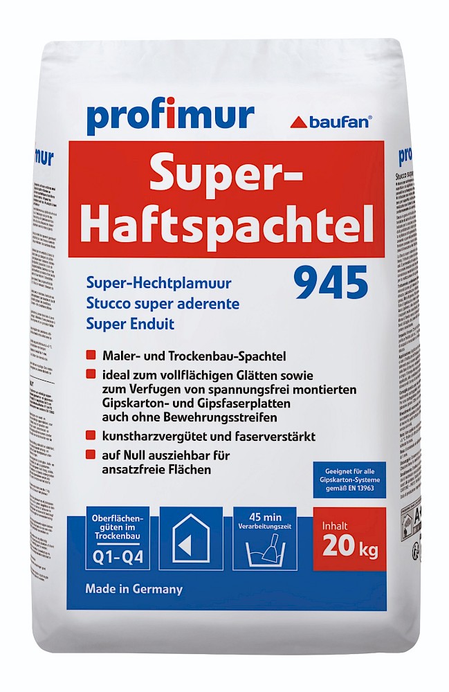 PROFIMUR SUPER-HAFTSPACHTEL 945 - 5 KG