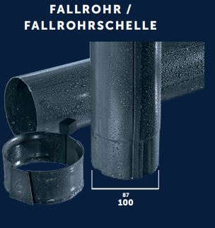 FALLROHR 1M