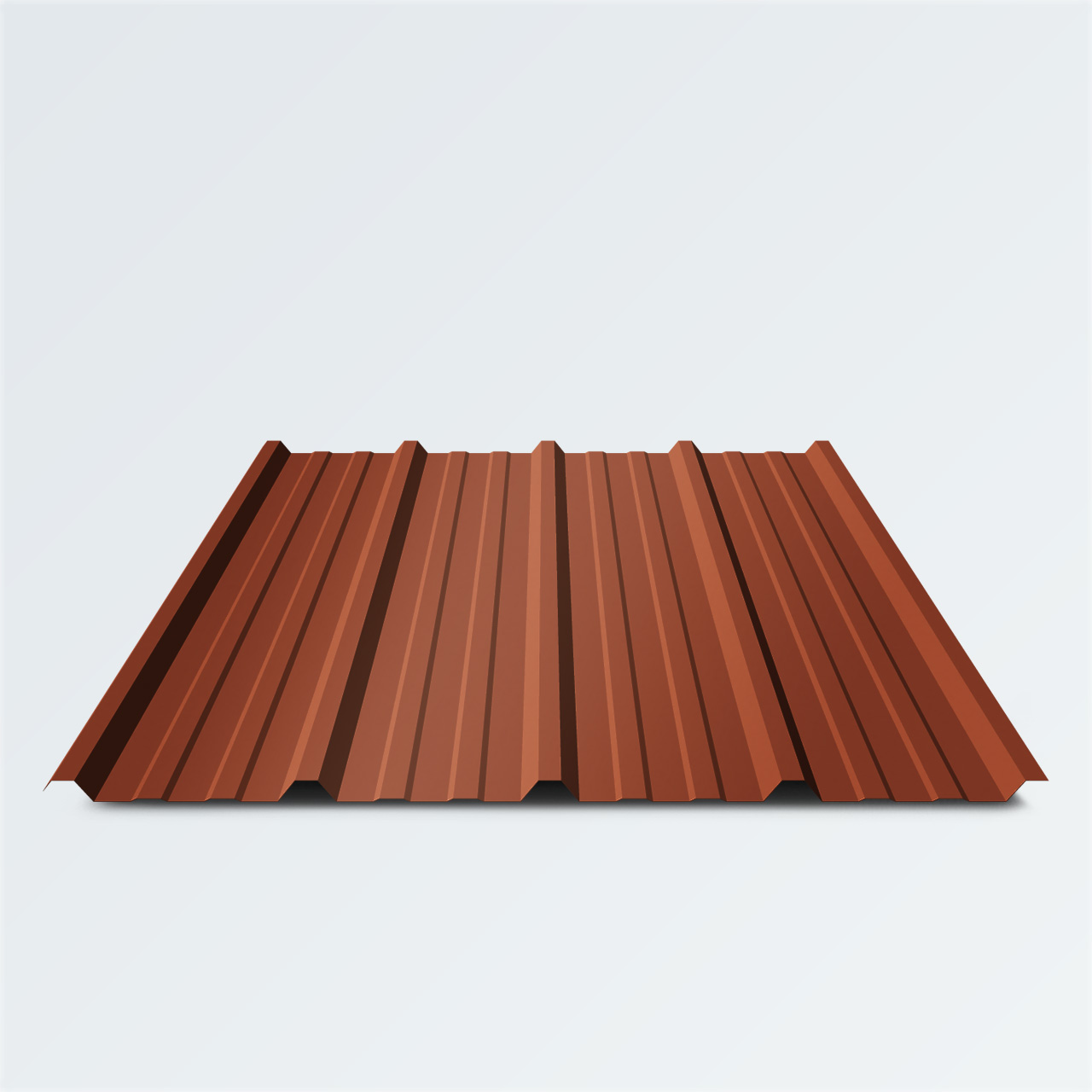 TRAPEZBLECH PROFIL 25/267 ZIEGELROT  2,50M