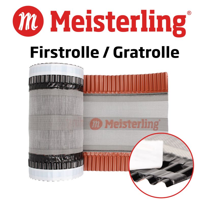 MEISTERLING FIRSTROLLE-/GRATROLLE PLUS SCHWARZ