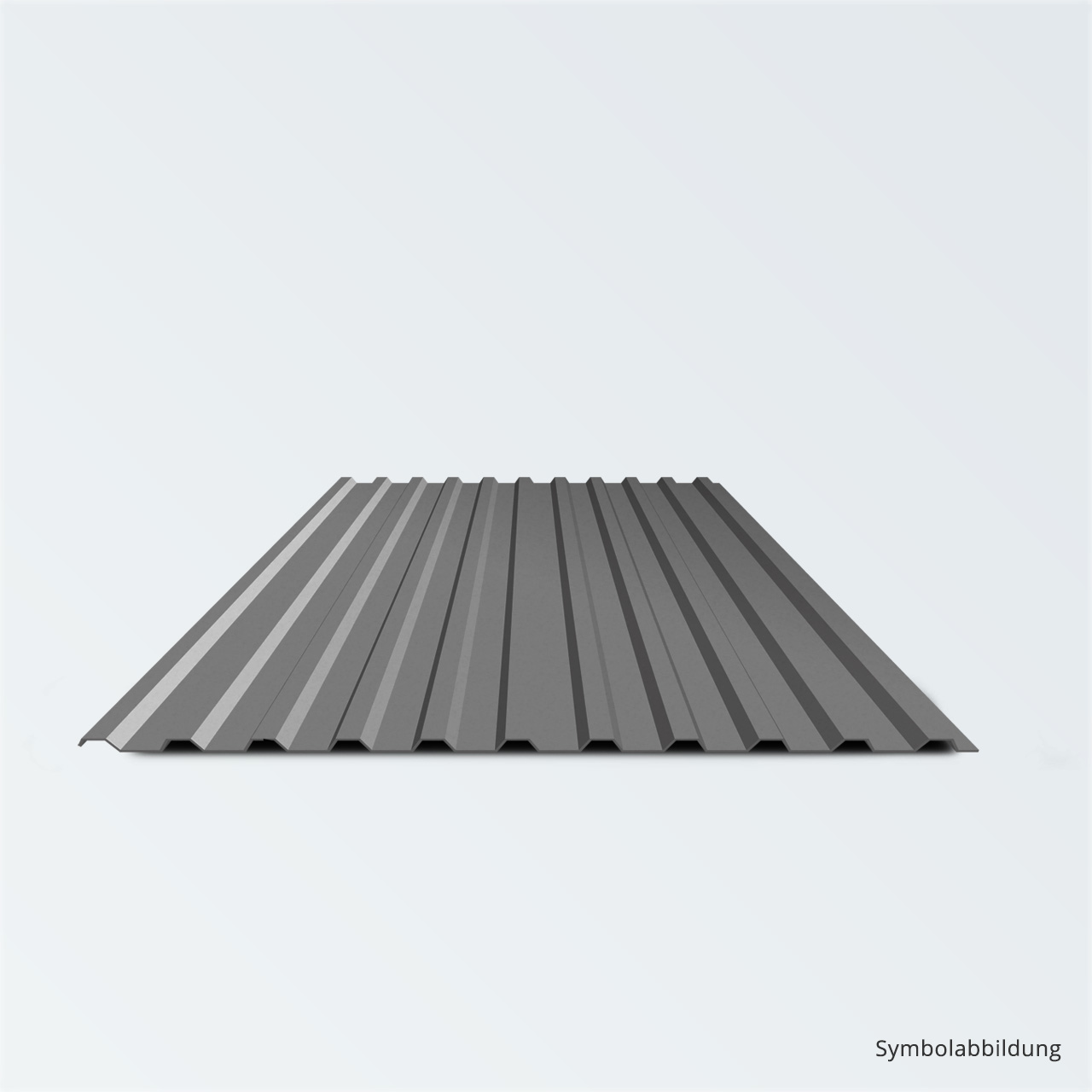 TRAPEZBLECH PROFIL 20/100 DUNKELSILBER 5,00M