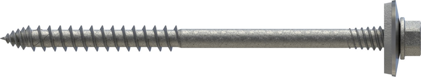 SANDWICHBOHRSCHRAUBE, EDELSTAHL 6,5 X 175 TEILGEWINDE (L1), SW 8, E19, BIMETALL