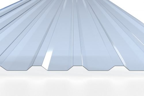 LICHTPLATTE PROFIL 19/155 POLYCARBONAT BEIDSEITIG UV SCHUTZ 5,00M